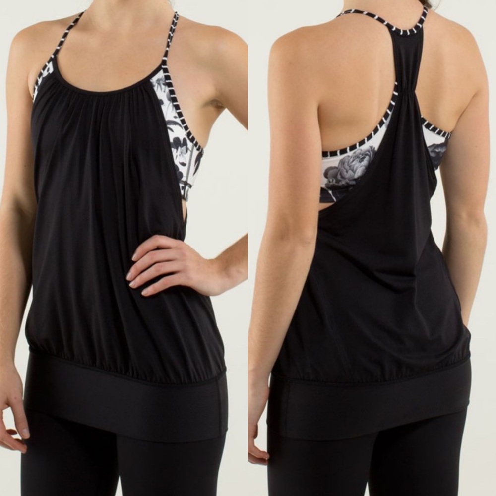 Lululemon No Limits Athletic Racerback Tank Top Sz 4